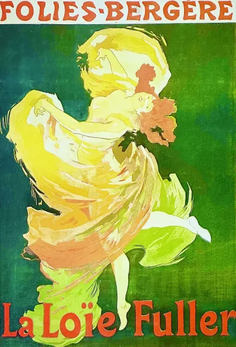 Framed Print : Folies Bergere poster Paris, La Loie Fuller Framed Print : Folies Bergere poster Paris, La Loie Fuller