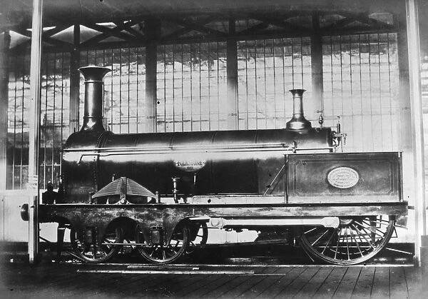 Folkstone. 1851: The South Eastern Railway Companys express train Folkstone