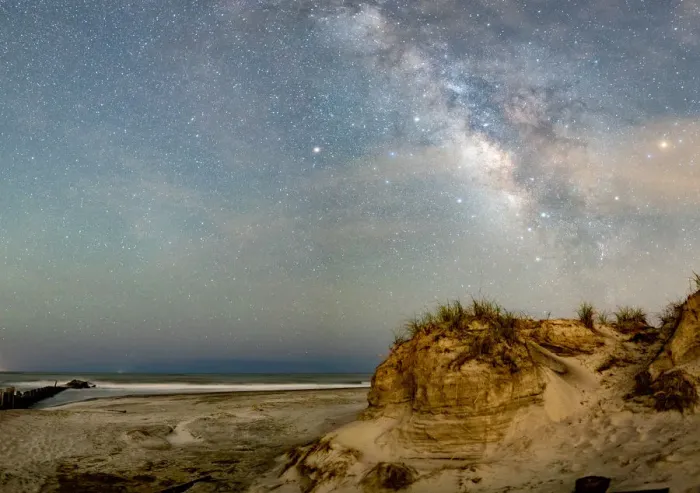 Framed Print : Folly Badlands Milky Way Framed Print : Folly Badlands Milky Way