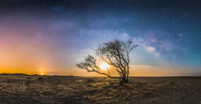 Framed Print : Folly Beach Milky Way Framed Print : Folly Beach Milky Way