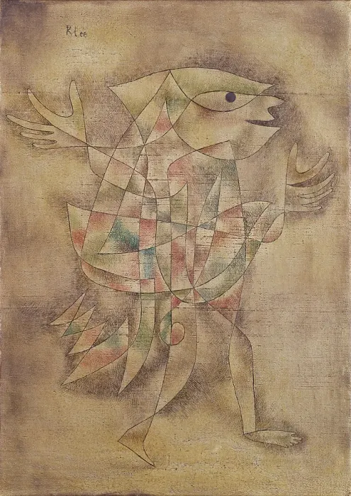 Framed Print : Fool in Trance (Narr in Trance), 1929. Artist: Klee, Paul (1879-1940) Framed Print : Fool in Trance (Narr in Trance), 1929. Artist: Klee, Paul (1879-1940)