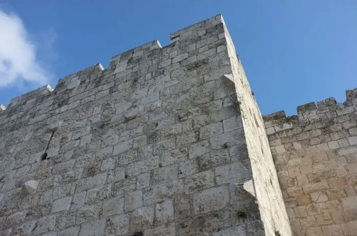 Framed Print : At the foot of the Walls of Jerusalem