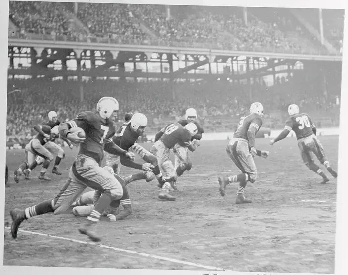Framed Print : Football Action with Ace Parker Framed Print : Football Action with Ace Parker