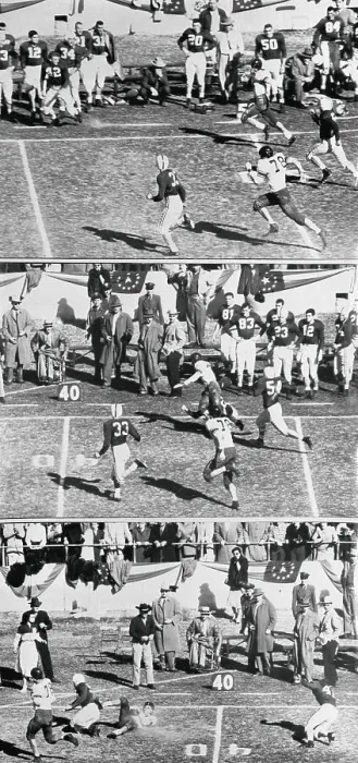 Framed Print : Football Action at the Cotton Bowl Game Framed Print : Football Action at the Cotton Bowl Game