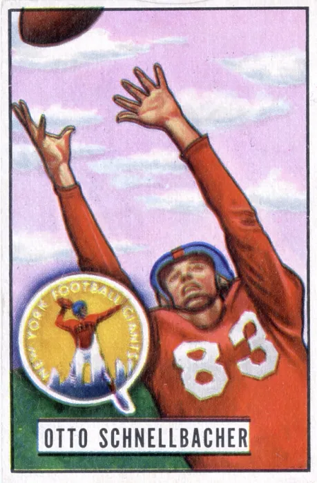 Framed Print : Football Card Of Otto Schnellbacker