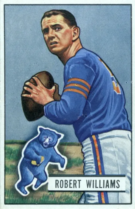 Framed Print : Football Card Of Robert Williams Framed Print : Football Card Of Robert Williams