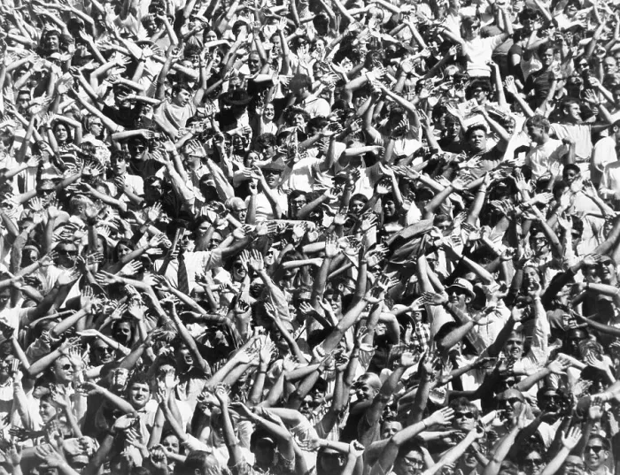 Framed Print : Football Crowd Framed Print : Football Crowd