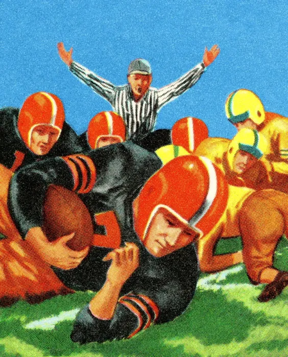 Framed Print : Football Game Framed Print : Football Game