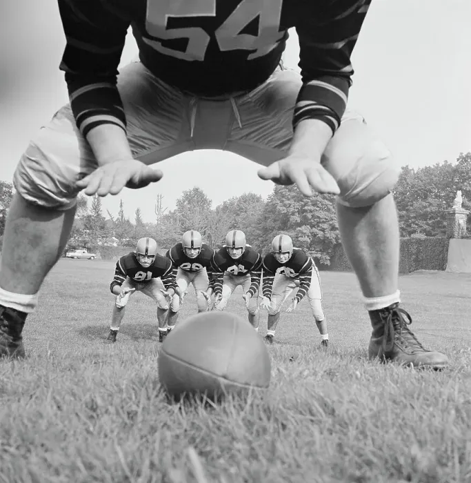 Framed Print : Football Play at an Angle Framed Print : Football Play at an Angle