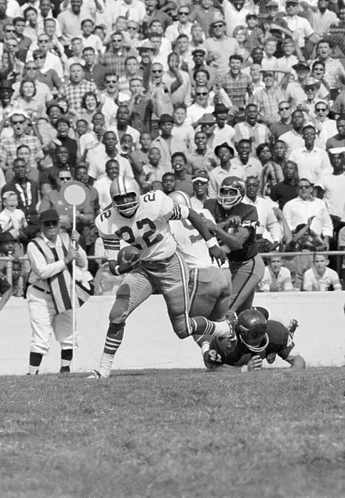 Framed Print : Football Player Bob Hayes Running for Touchdown Framed Print : Football Player Bob Hayes Running for Touchdown