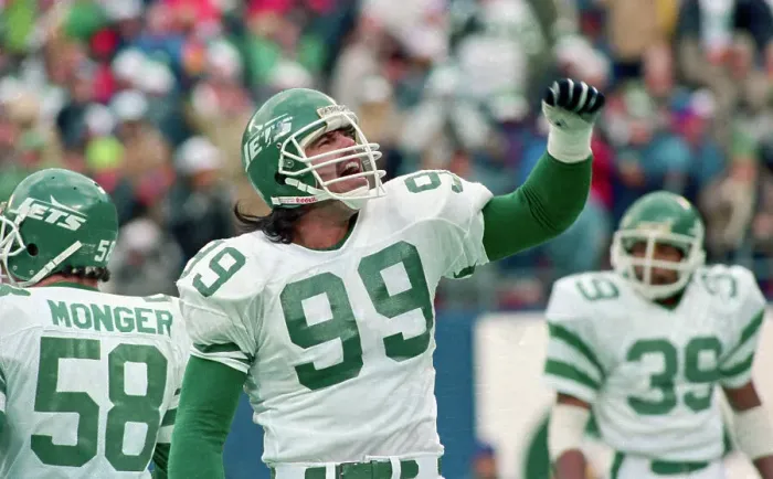 Framed Print : Football Player Mark Gastineau Framed Print : Football Player Mark Gastineau
