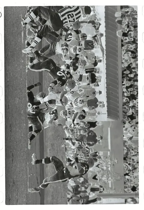 Framed Print : Football Players in Desperate Action Framed Print : Football Players in Desperate Action