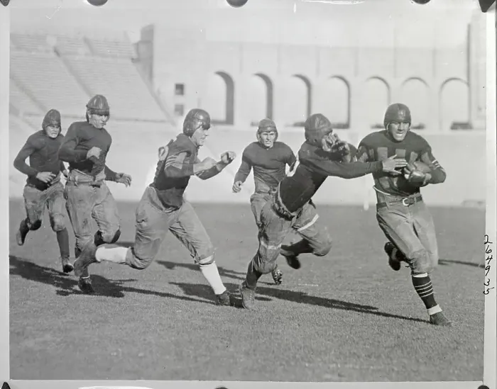 Framed Print : Football Players of University Santa Clara Framed Print : Football Players of University Santa Clara
