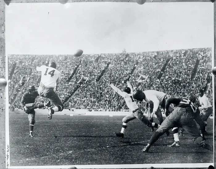 Framed Print : Football Plays Between California Teams Framed Print : Football Plays Between California Teams