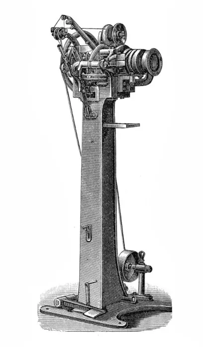 Framed Print : Footwear manufacturing, frame piercing machine Framed Print : Footwear manufacturing, frame piercing machine