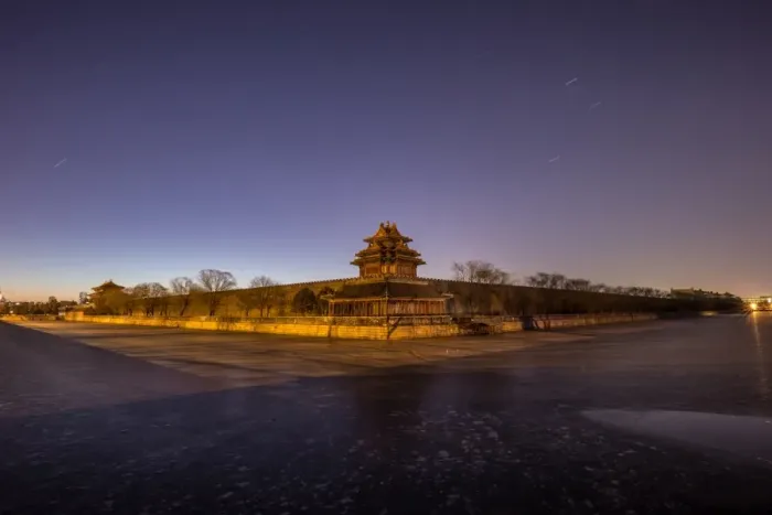 Framed Print : The Forbidden City at night Framed Print : The Forbidden City at night
