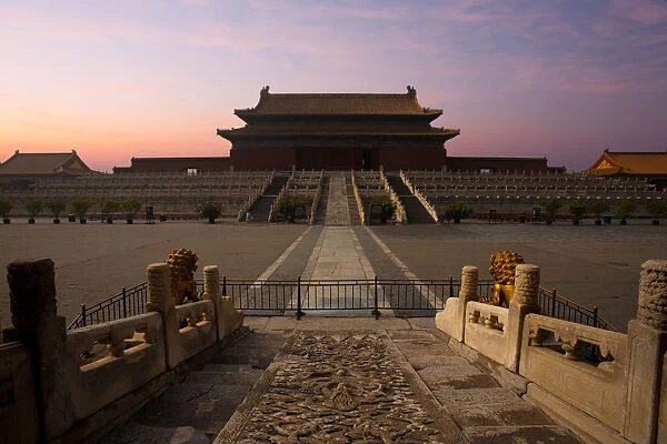 Forbidden City Palace Supreme Harmony Sunrise