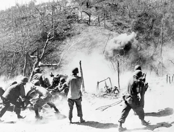 Framed Print : US Forces Re-take Corregidor Inch-by-inch 1945 Framed Print : US Forces Re-take Corregidor Inch-by-inch 1945