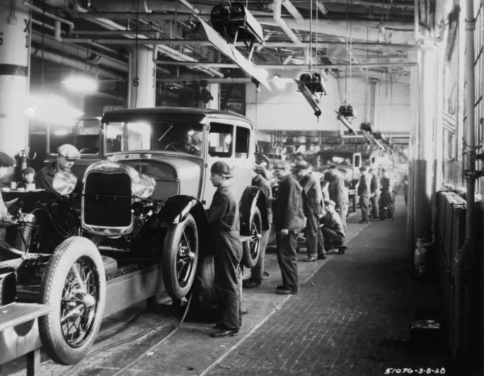 Framed Print : Ford Factory Framed Print : Ford Factory