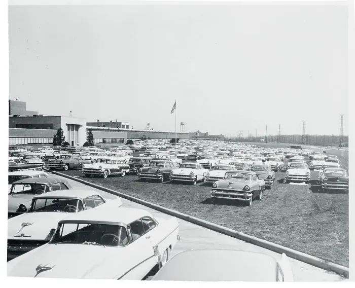 Framed Print : Ford Motor Company Assembly Plant Framed Print : Ford Motor Company Assembly Plant