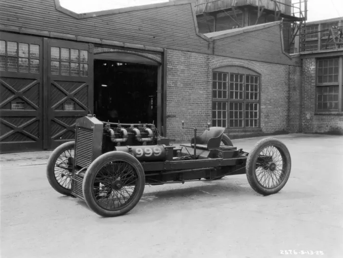 Framed Print : Ford Racer