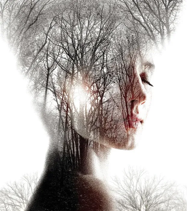 Framed Print : Forest Woman Framed Print : Forest Woman