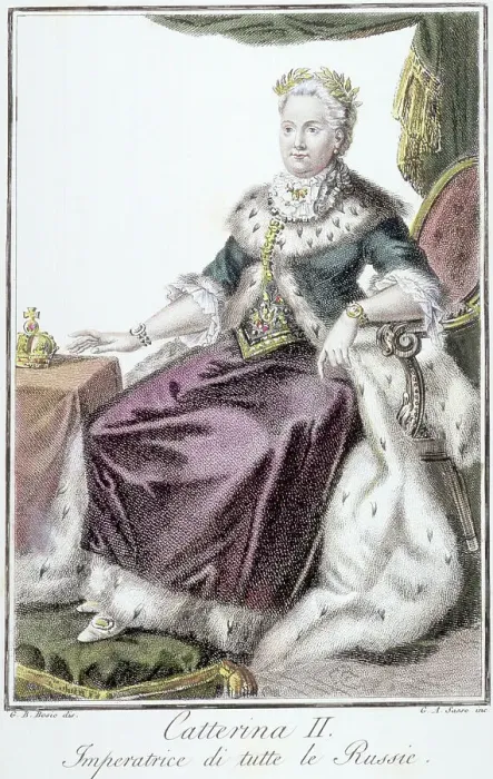 Framed Print : Formal Portrait Of Catherine The Great Framed Print : Formal Portrait Of Catherine The Great