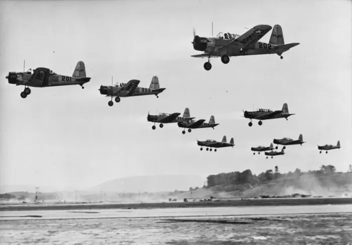 Framed Print : Formation Flying