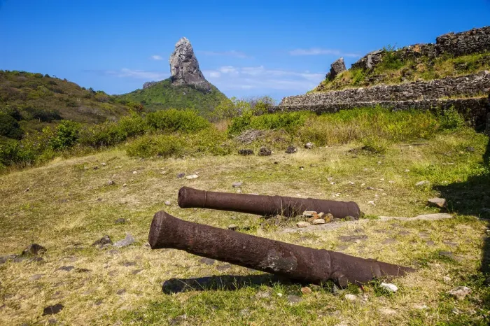 Framed Print : Fort in Fernando de Noronha in Brazil Framed Print : Fort in Fernando de Noronha in Brazil