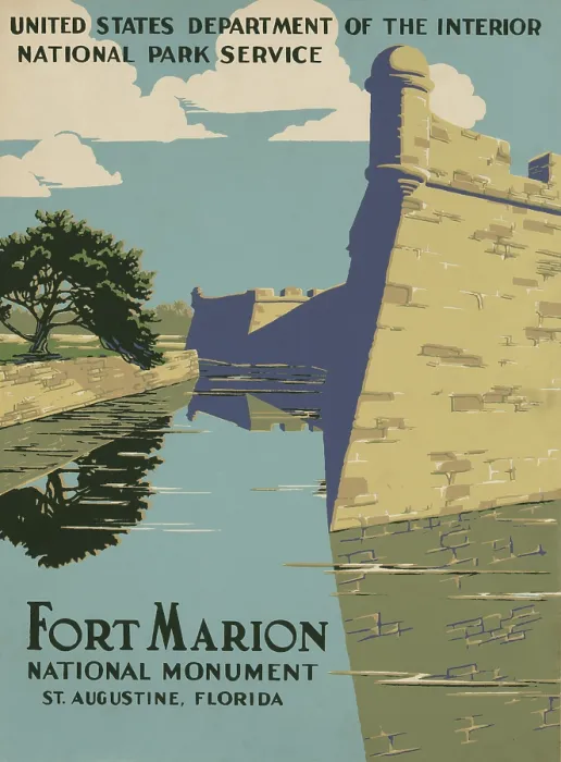 Framed Print : Fort Marion National Monument