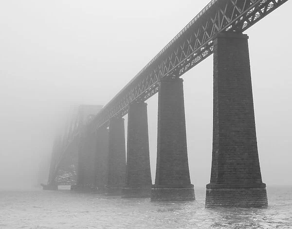Forth Bridge in Mist