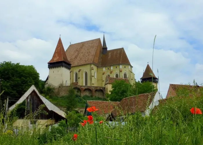 Framed Print : The fortified church of Biertan Framed Print : The fortified church of Biertan
