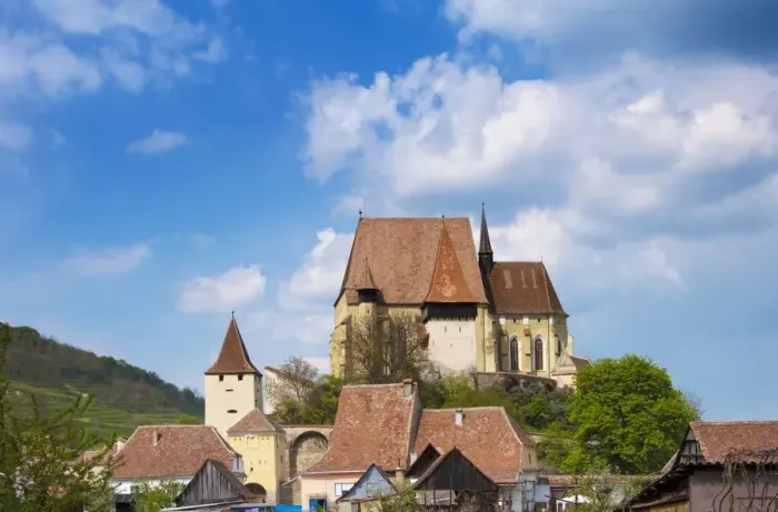 Framed Print : Fortified church at Biertan Framed Print : Fortified church at Biertan