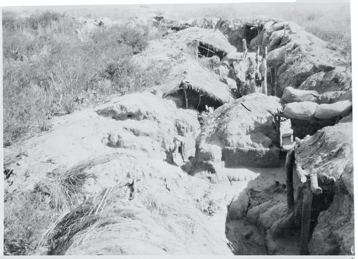 Framed Print : Fortified Trenches of Bolivian Army Framed Print : Fortified Trenches of Bolivian Army