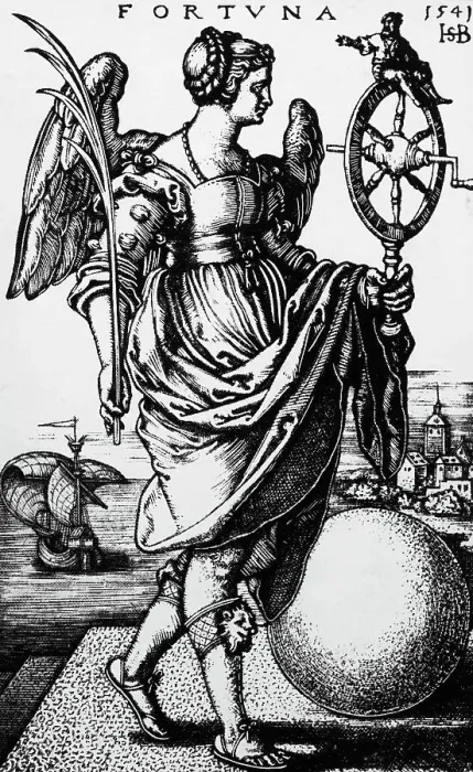 Framed Print : Fortuna By Behaim