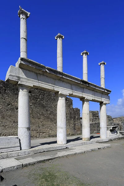 The Forum area of Pompeii