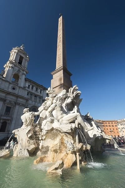 Fountain of the Four Rivers, Piazza Navona, Rome