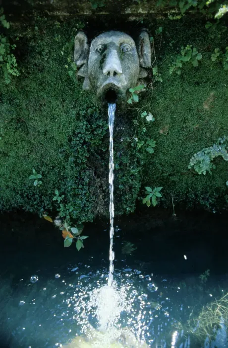 Framed Print : Fountain at Villa Este