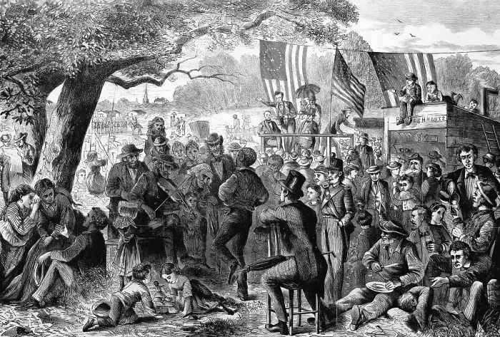 Framed Print : Fouth Of July In The Country Framed Print : Fouth Of July In The Country