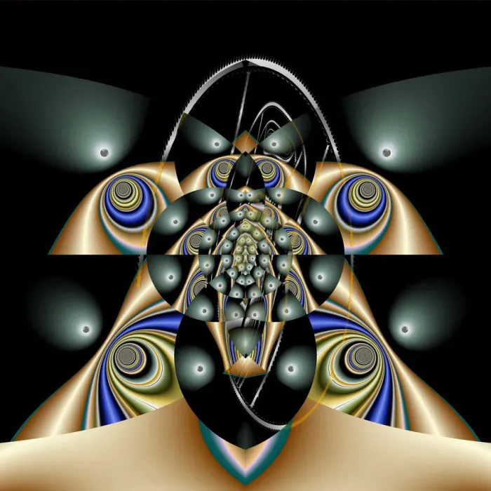 Framed Print : Fractal graphics, abstract Framed Print : Fractal graphics, abstract