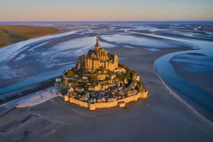 Framed Print : France, Normandy, Manche department, Bay of Mont Saint-Michel Framed Print : France, Normandy, Manche department, Bay of Mont Saint-Michel