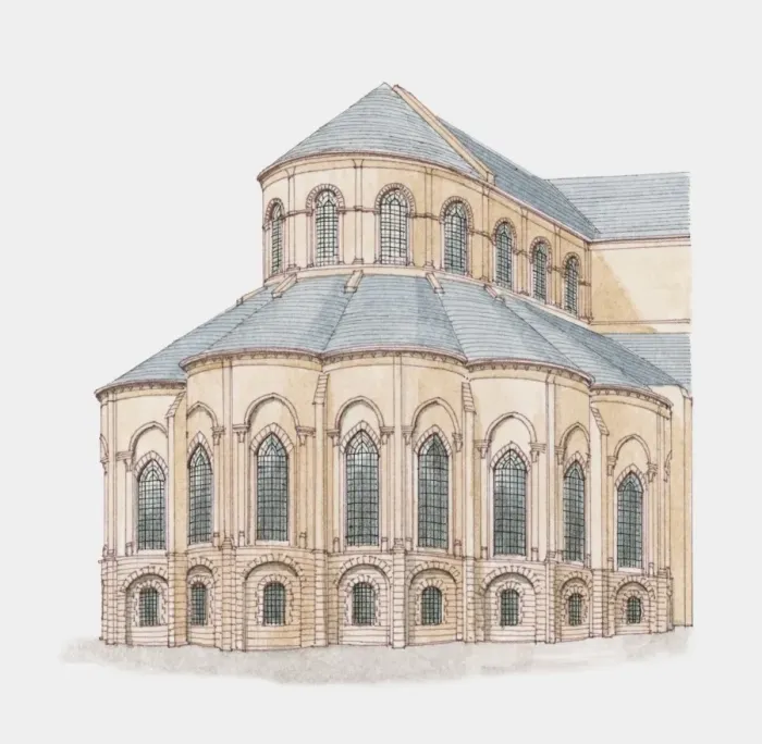 Framed Print : France, Paris, Basilica of St Denis (St Denis Abbey), apse Framed Print : France, Paris, Basilica of St Denis (St Denis Abbey), apse
