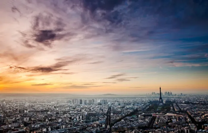 Framed Print : France - Paris: Beauty of Pollution Framed Print : France - Paris: Beauty of Pollution