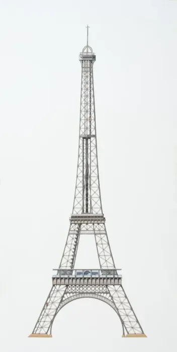 Framed Print : France, Paris, Eiffel Tower Framed Print : France, Paris, Eiffel Tower
