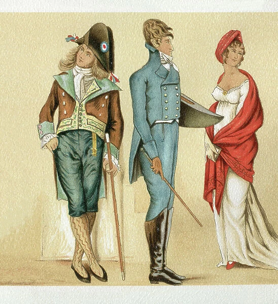 France people in traditional clothing 17th century