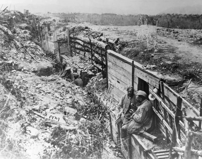 Framed Print : France WWI Trenches Framed Print : France WWI Trenches