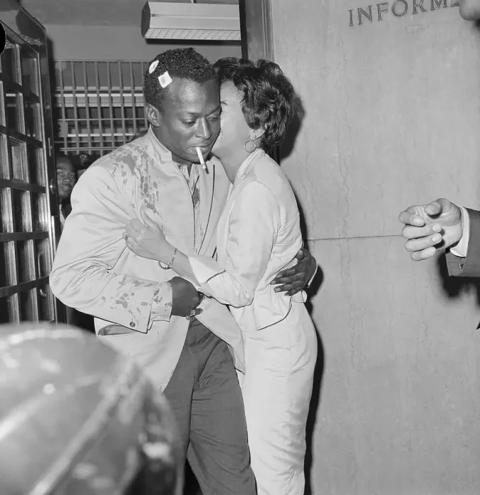 Framed Print : Francis Davis Kissing Her Husband Framed Print : Francis Davis Kissing Her Husband