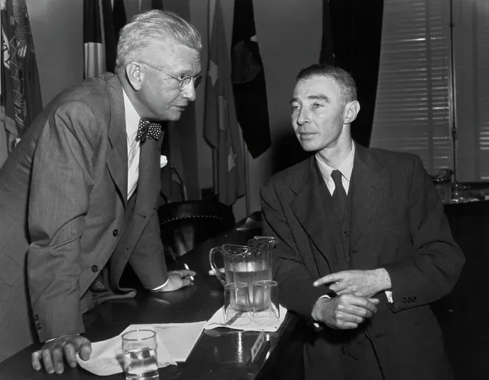 Framed Print : Francis E Walter And J Robert Oppenheimer Framed Print : Francis E Walter And J Robert Oppenheimer