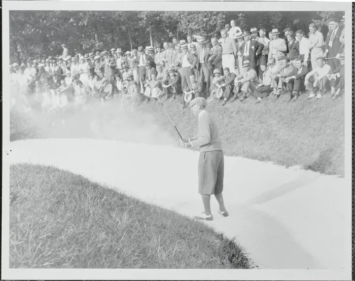 Framed Print : Francis Ouimet Gazing at His Unfortunate Golf Play Framed Print : Francis Ouimet Gazing at His Unfortunate Golf Play