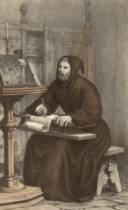 Framed Print : Franciscan Monk